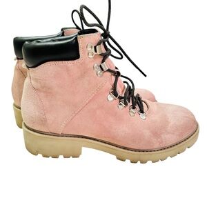 Vagabond Size 8 Pink Suede Boot